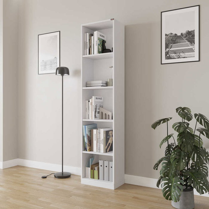 Hanah Home Ktp-325-Bb-1 Estantería Blanca